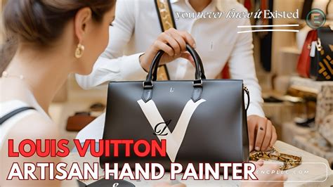 Step into Luxury: The Life of a Louis Vuitton Artisan Hand Painter